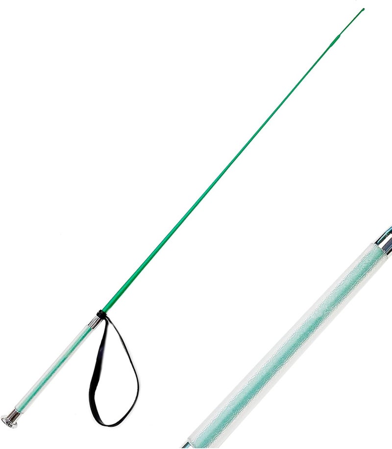 Luynro Horse Dressage Whip 43inch/47inch,Pig Whip Training Livestock Stick with Wristband,Comfortable Gel Handle - Image 1